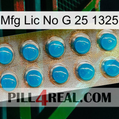 Mfg Lic No G 25 1325 new09
